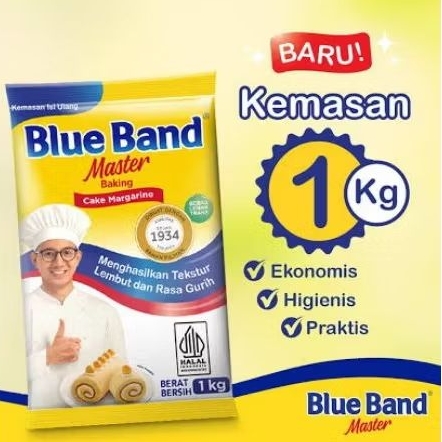 

Blue Band Master Original Butter & Margarin Pack 1 Kg