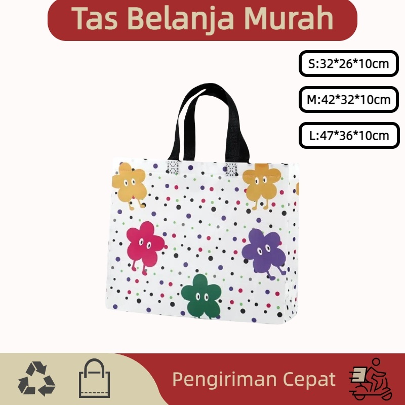 

Goodie bag-Tas Belanja tas spunbond tas souvenir premium tebal dan kuat/Terlaris lipat jumbo/ waterproof/shopping bag A25