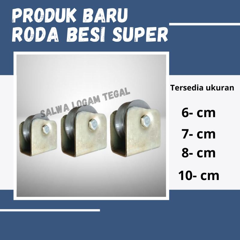 Roda pagar super besi roda pagar besi roda besi rel siku rel behel