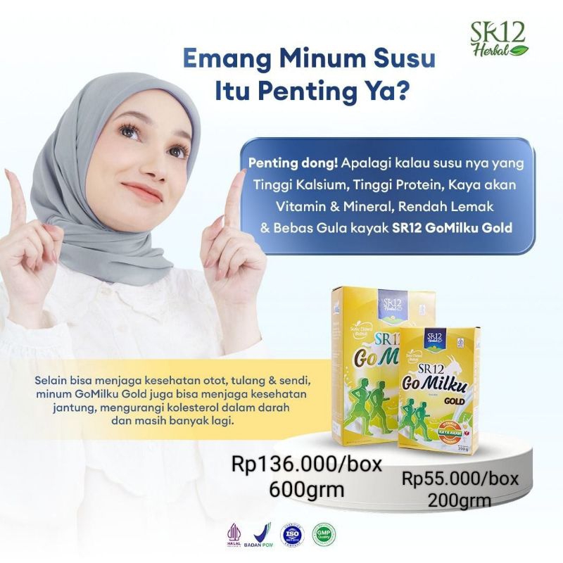 

SR12 Go Milk Gold Minum Susu Itu Penting Ya, baik untuk kesehatan