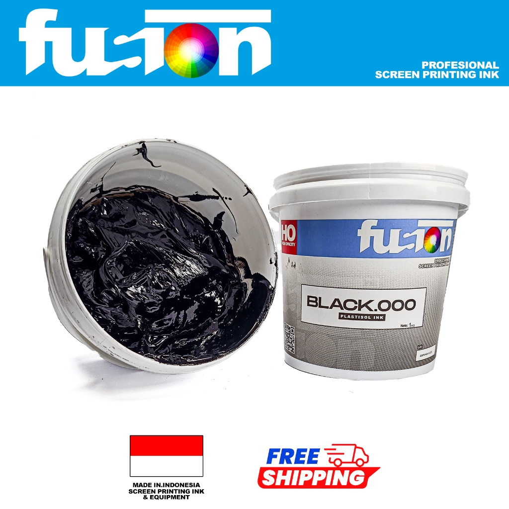 

FUSION INK BLACK.000 PLASTISOL HO Series