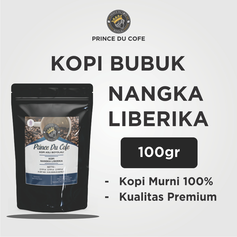 

Kopi Nangka Liberika Kopi Bubuk Hitam Khas Boyolali 100gr