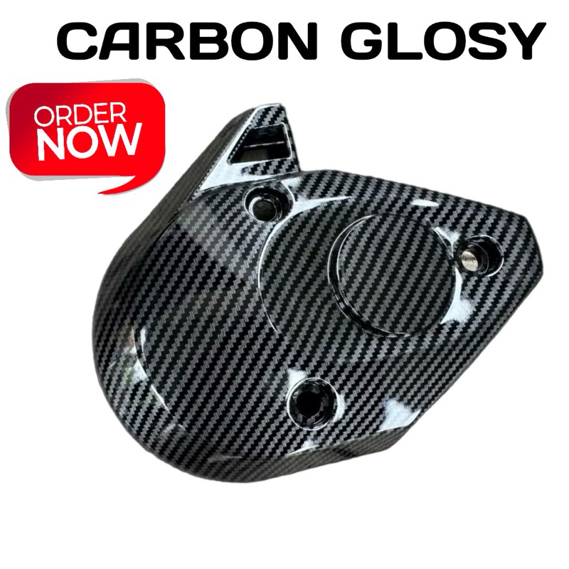 CAP L K2F KEONGAN SCOOPY PRESTIGE CARBON tahun 2021/2023 cover duk carbon keongan scoopy prestige ca