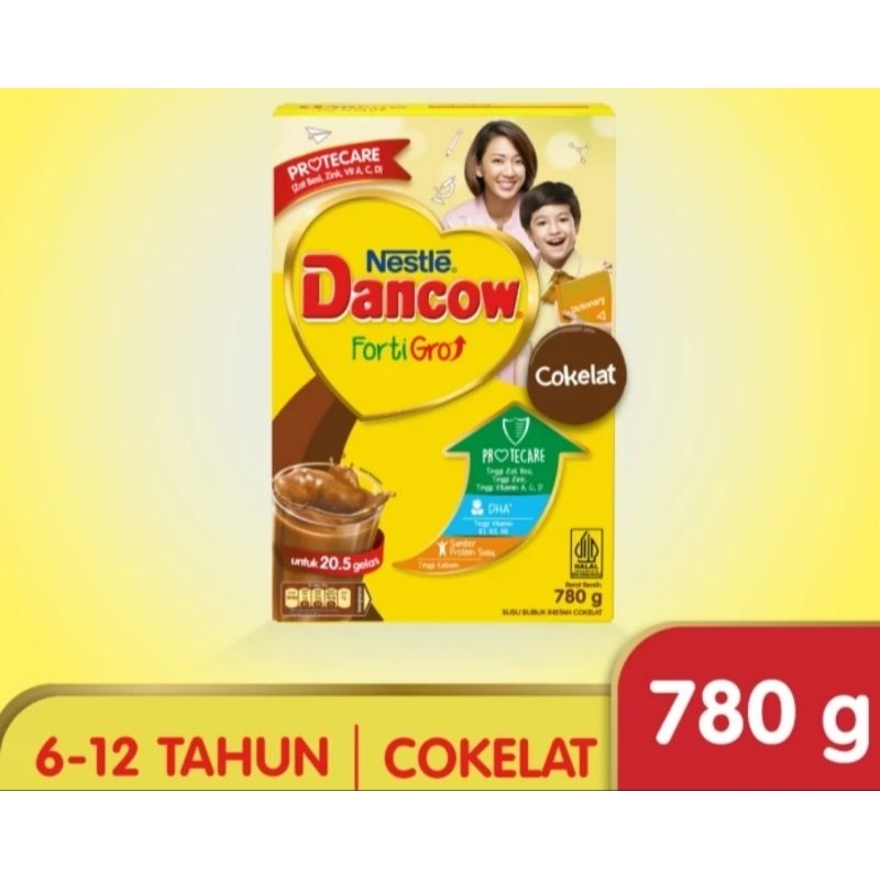 

Dancow Fortigro Coklat 780 gram