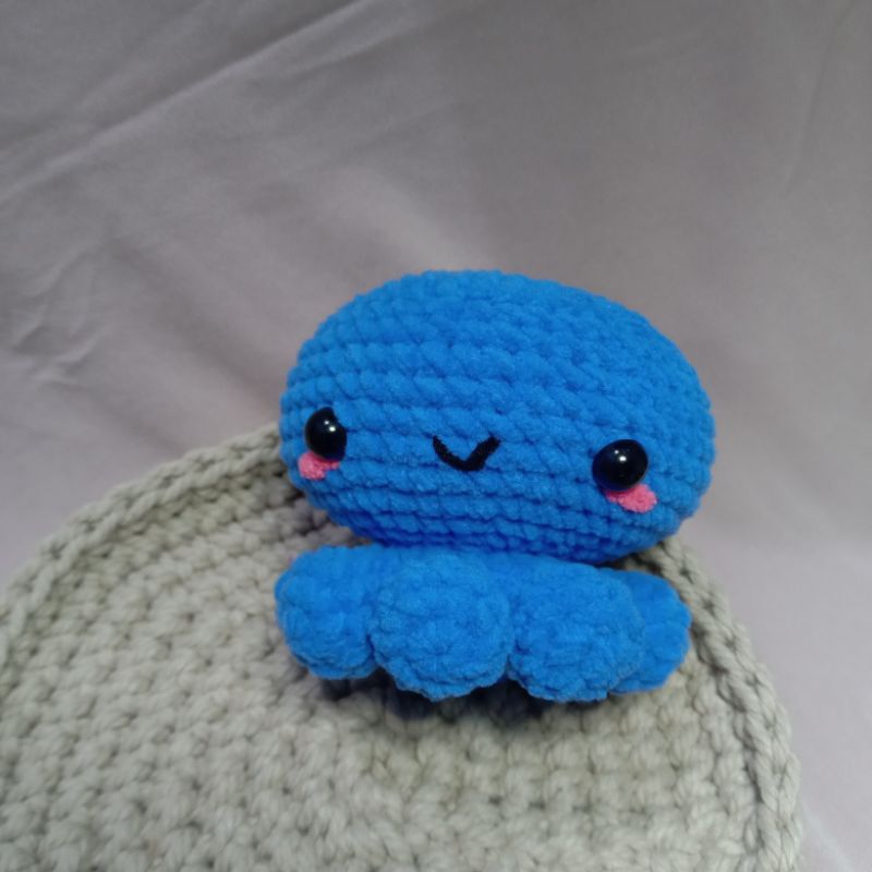 Boneka Rajut Gurita / Octopus Amigurumi