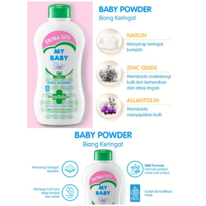 MY BABY POWDER BEDAK BAYI BIANG KERINGAT
