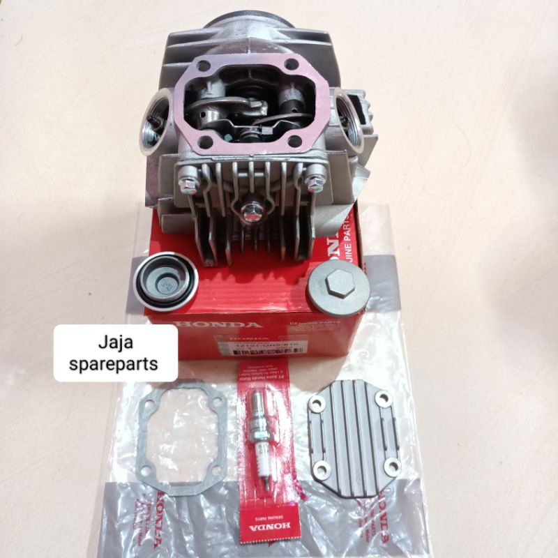 Cylinder Head Blok Head Komplit Honda GN5 + Busi Grand supra lama Astrea prima Supra x lama win