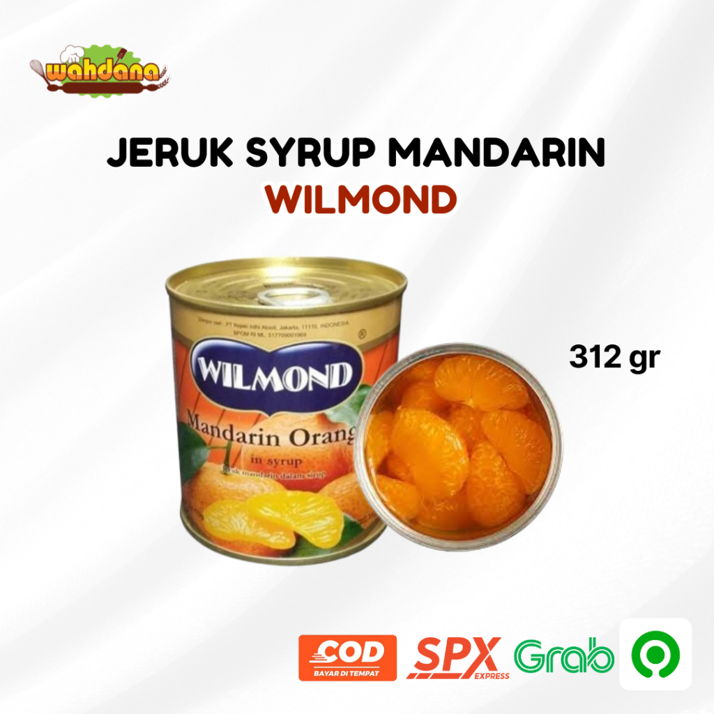 

Jeruk Mandarin Kaleng Wilmond 312g/Mandarin Orange In Syrup 312g