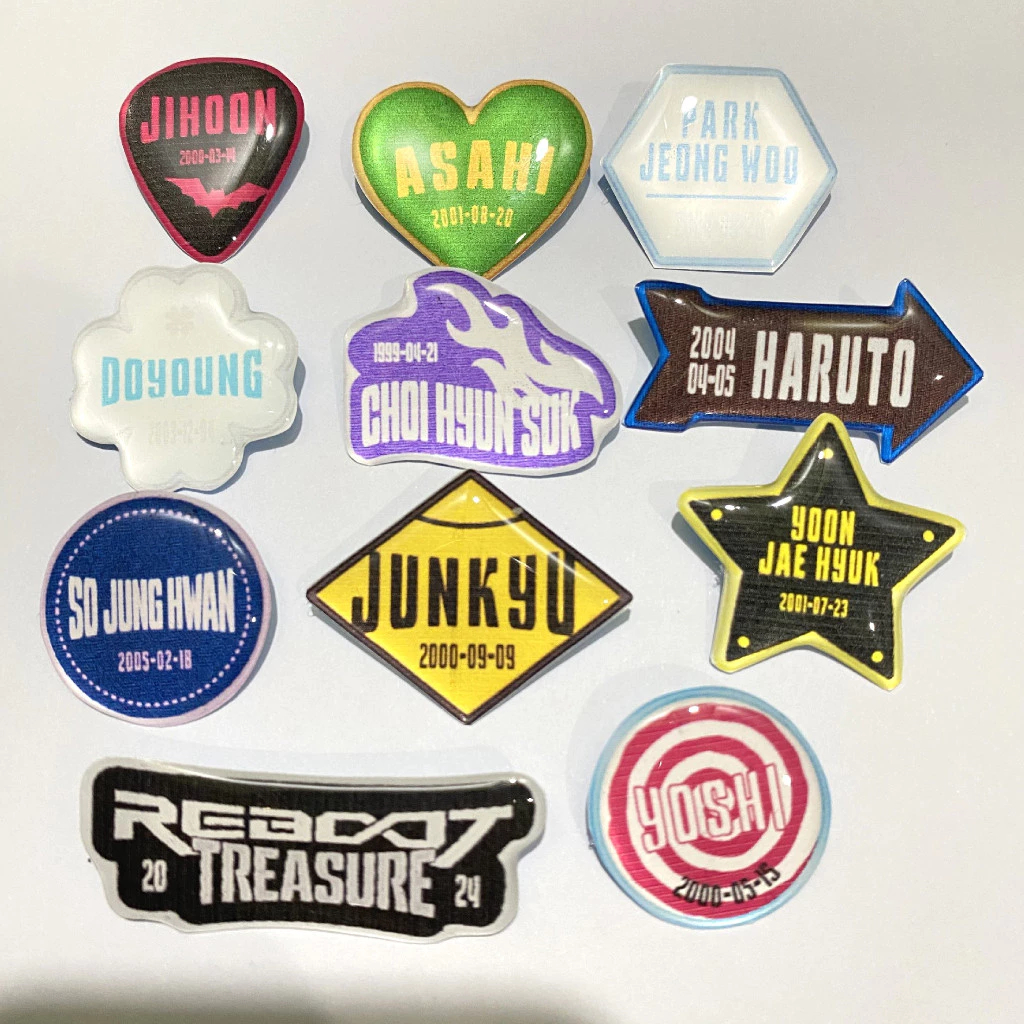 PIN TREASURE REBOOTTOUR / BROS REBOOT TREASURE SET AKSESORIES KPOP