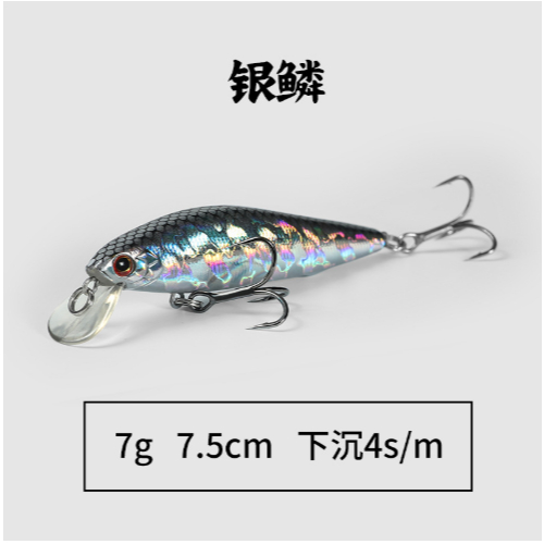 Umpan Pancing Minnow 7g umpan casting minnow sinking