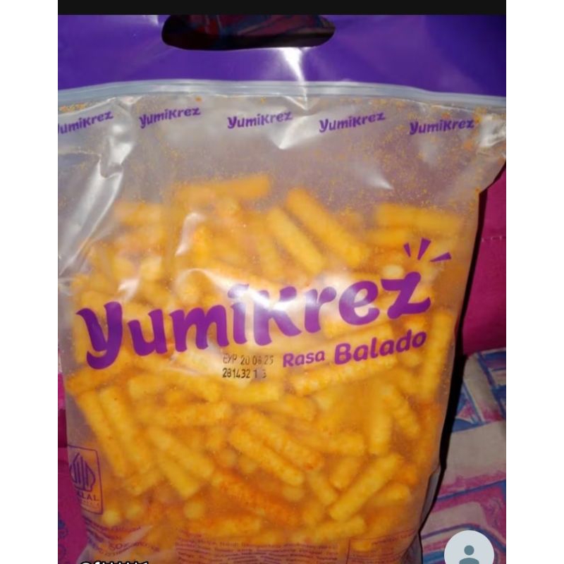 

cemilan Snacks bistik yumi krez