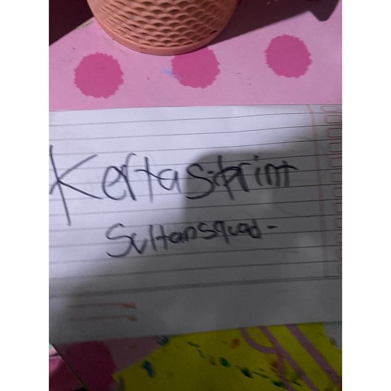 

kertas print sultan squad||murah||bisa req||no color||