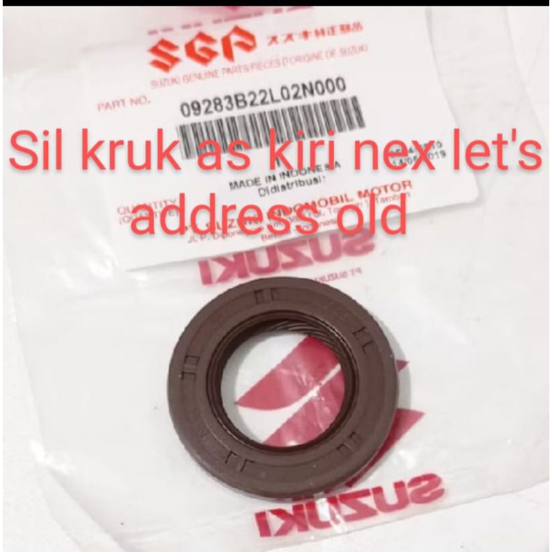 sil kruk as kiri Suzuki Nex let's address old