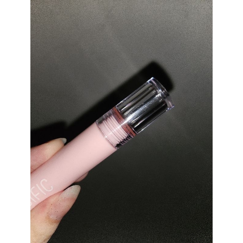 nacific glossy lip tint mellow peach