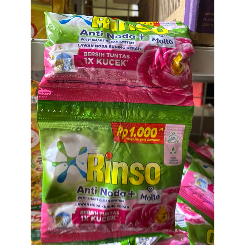 Rinso bubuk rencengan