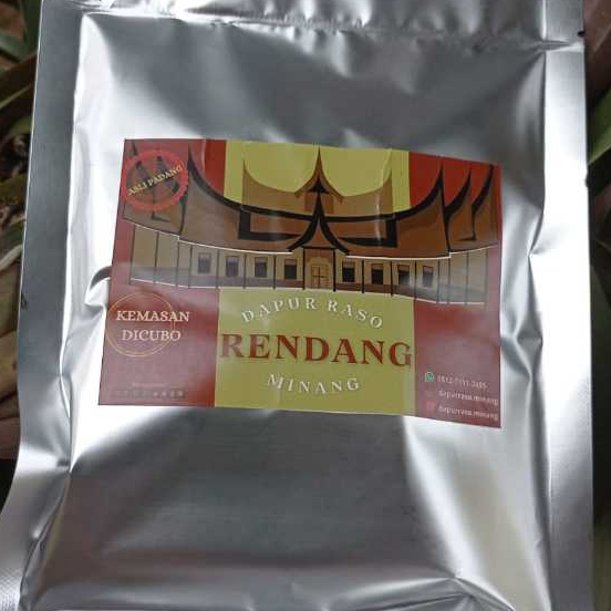 

Rendang Daging Dapur Raso Minang 500 gr