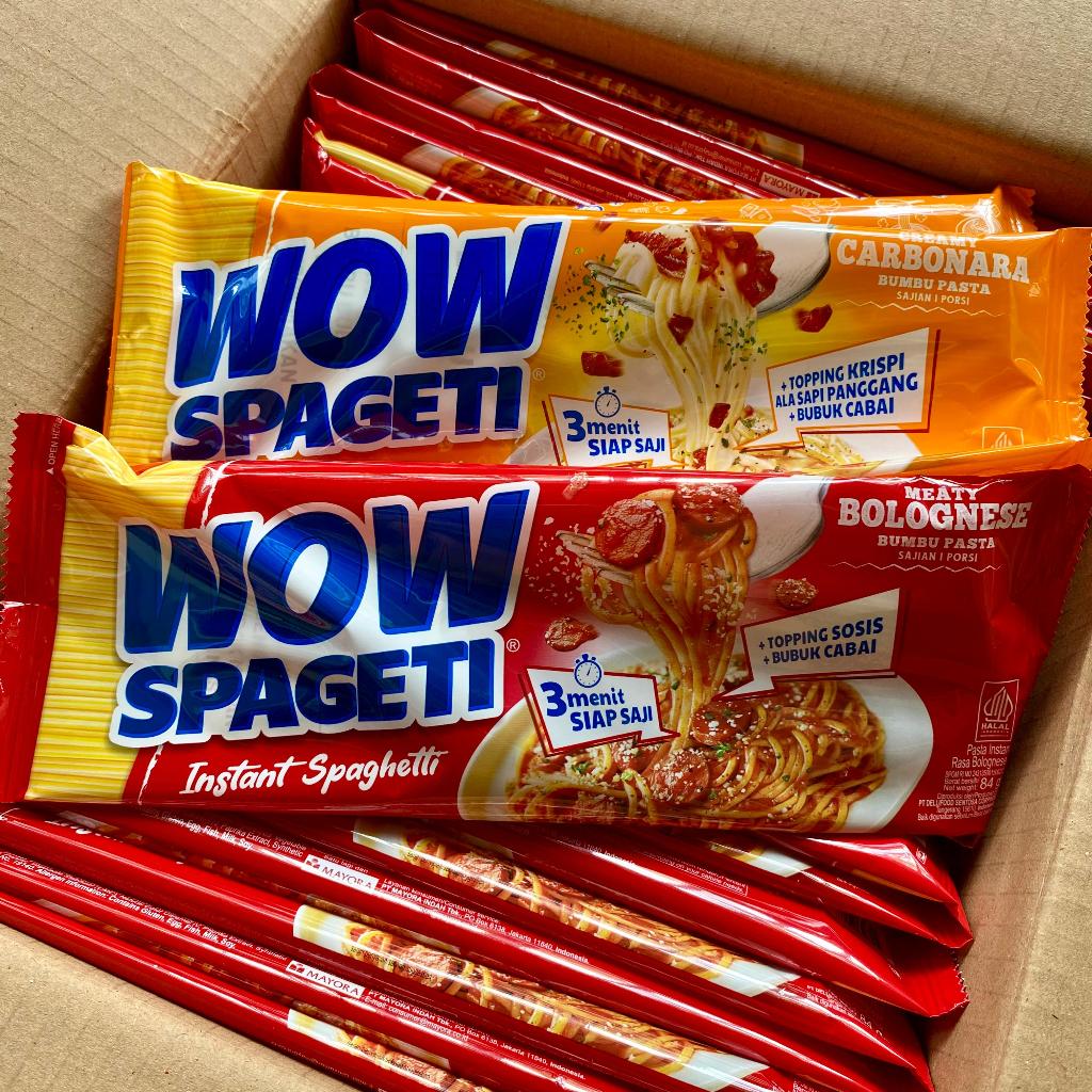 

Wow Spaghetti Meaty Bolognese Carbonara | Wow Spageti | Spageti WOW