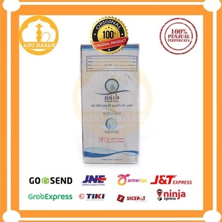 

Air Zam Zam 5 liter Barcode Asli Original 100% Saudi Air Zamzam 5 L Oleh Oleh Haji Umroh