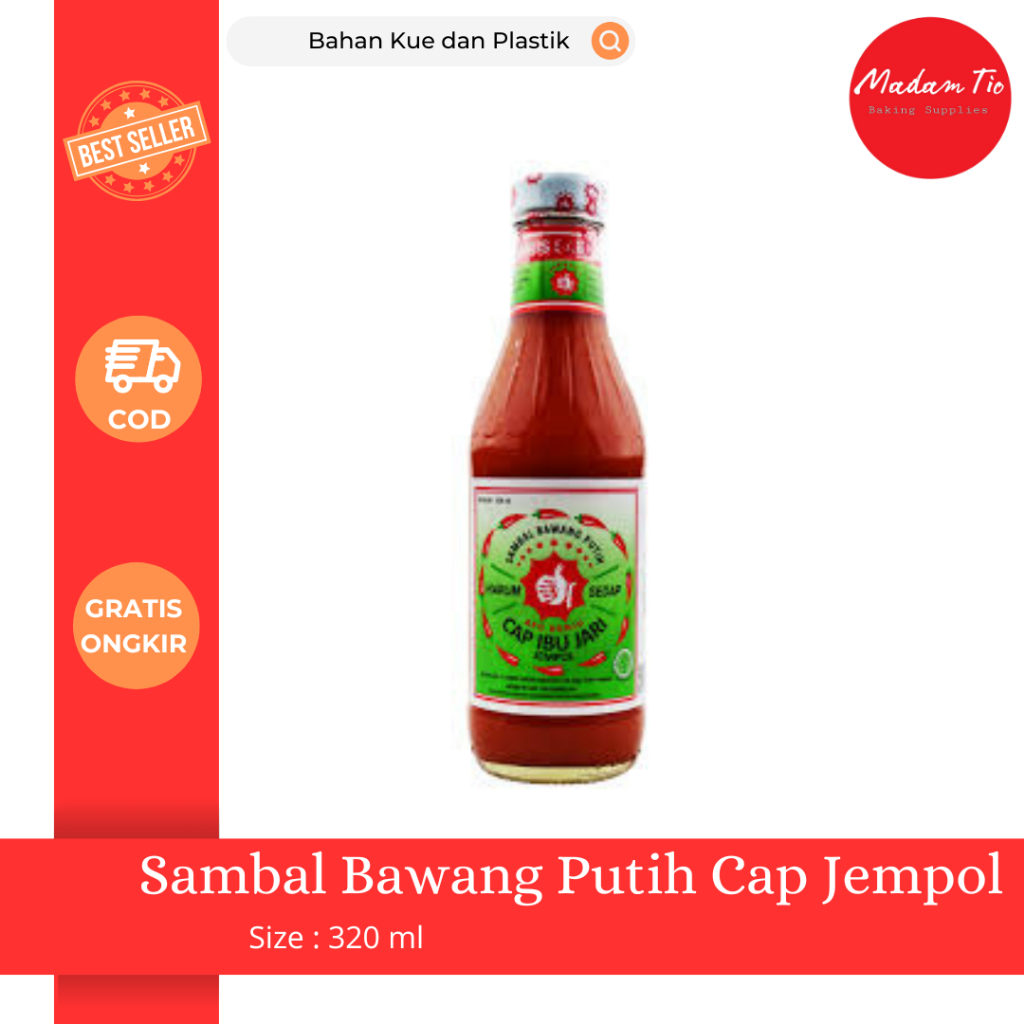 

Sambal Bawang Putih Cap Jempol 320ml 1pcs