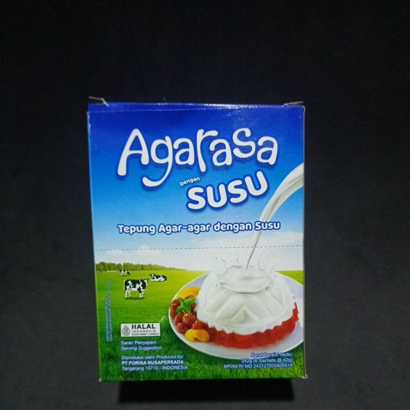 

Agarasa Susu 1box isi 12