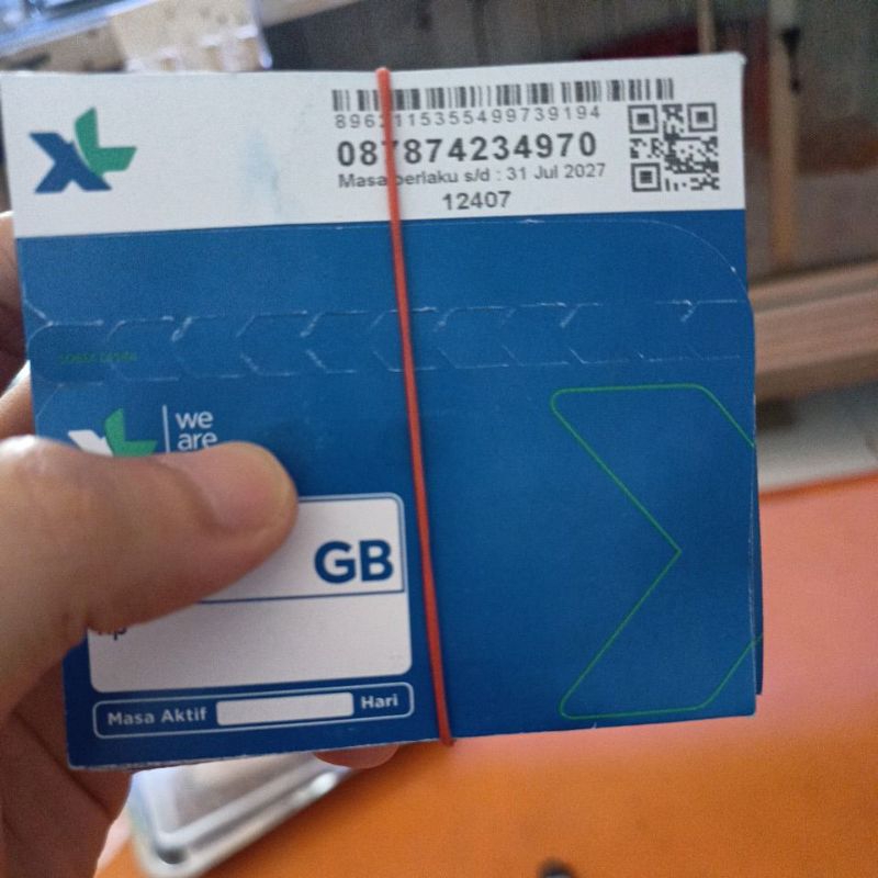 kartu perdana XL 2,5 GB