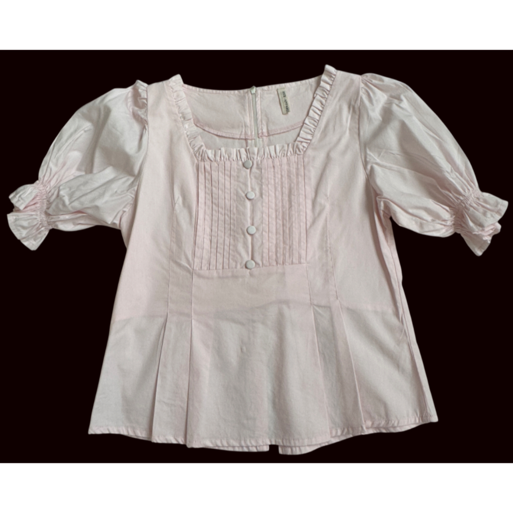 10 Preloved Korean Top - Pink Muda (Her Apparel), size S