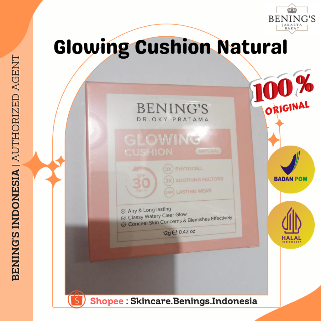 Benings Glowing Cushion Natural by dr. Oky Pratama
