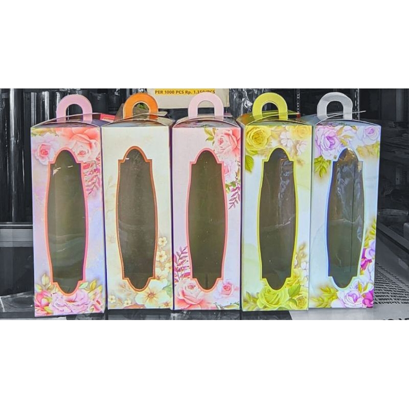 

S ( S51 ) BOX SOUVENIR BOTOL MOTIF BUNGA CANTIK