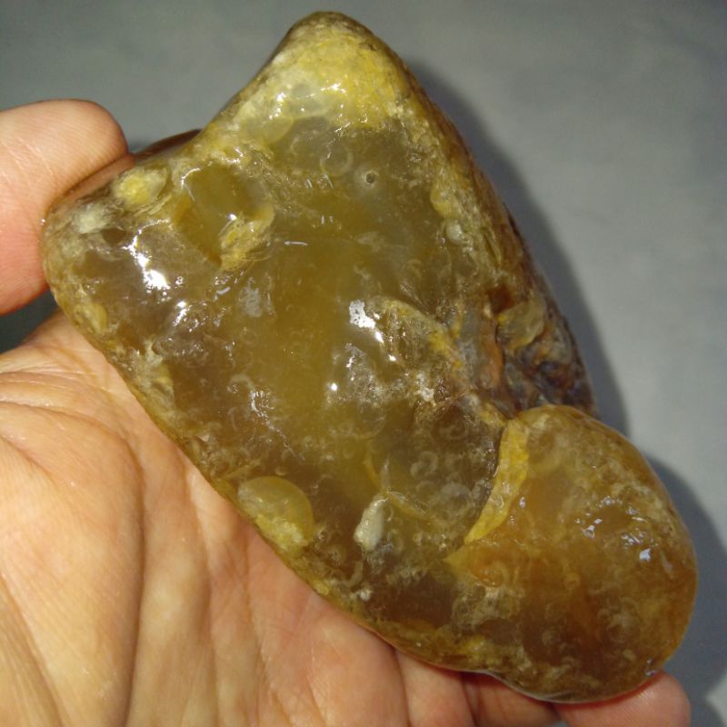 Natural Batu Idocrase Solar Aceh Kristal Giwang Full Daging