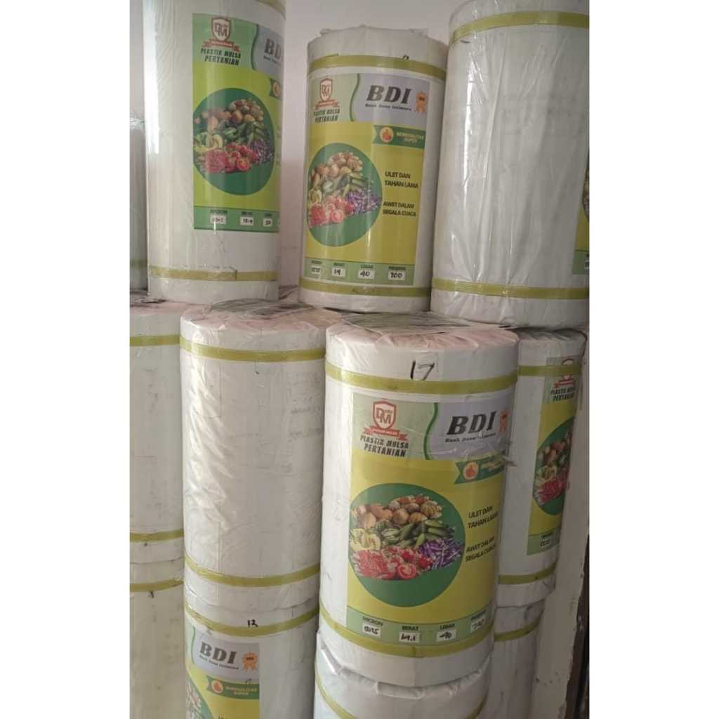 PLASTIK MULSA HITAM PERAK BERAT 10KG