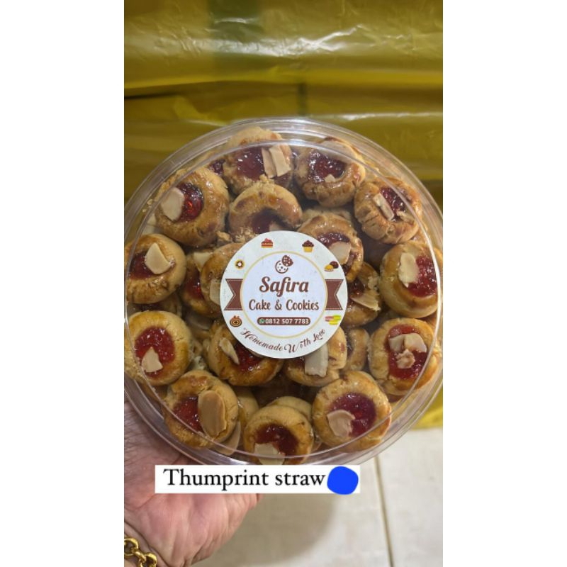 

Kue Thumbprint Strawberry