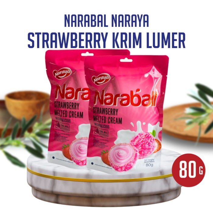 

Naraball strawberry melted cream