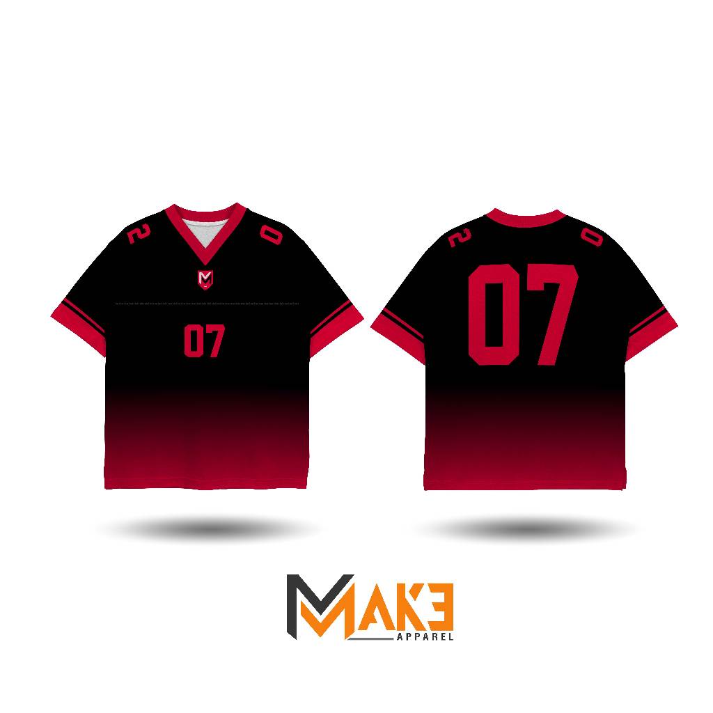 Kaos Jersey Oversize Pria Wanita / Jersey Streetwear Series Number / Jersey Olahraga Terbaru