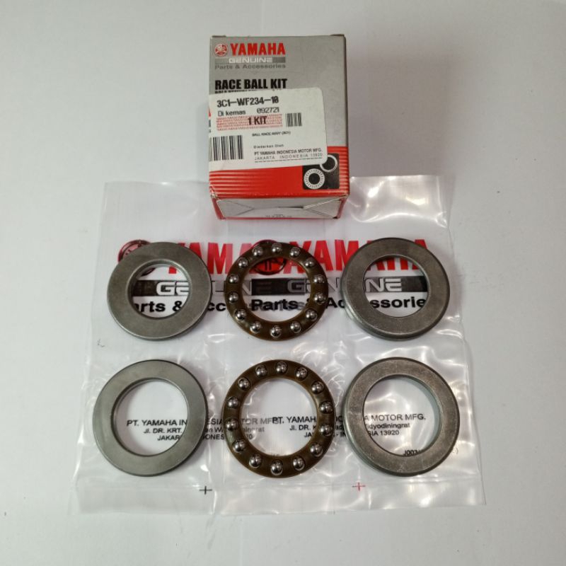 KOMSTIR KOM STEER PELOR LAHER KIT STANG SET YAMAHA VIXION OLD LAMA NEW NVL ADVANCE R15 ORI ORIGINAL 