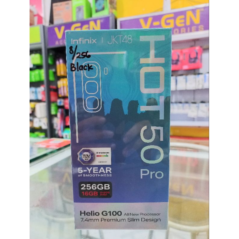 Infinix Hot 50 Pro RAM 16GB ROM 256GB