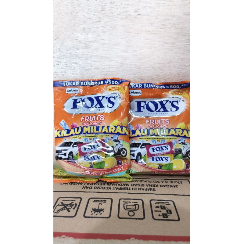 

Fox Bag Fruits 125 gram