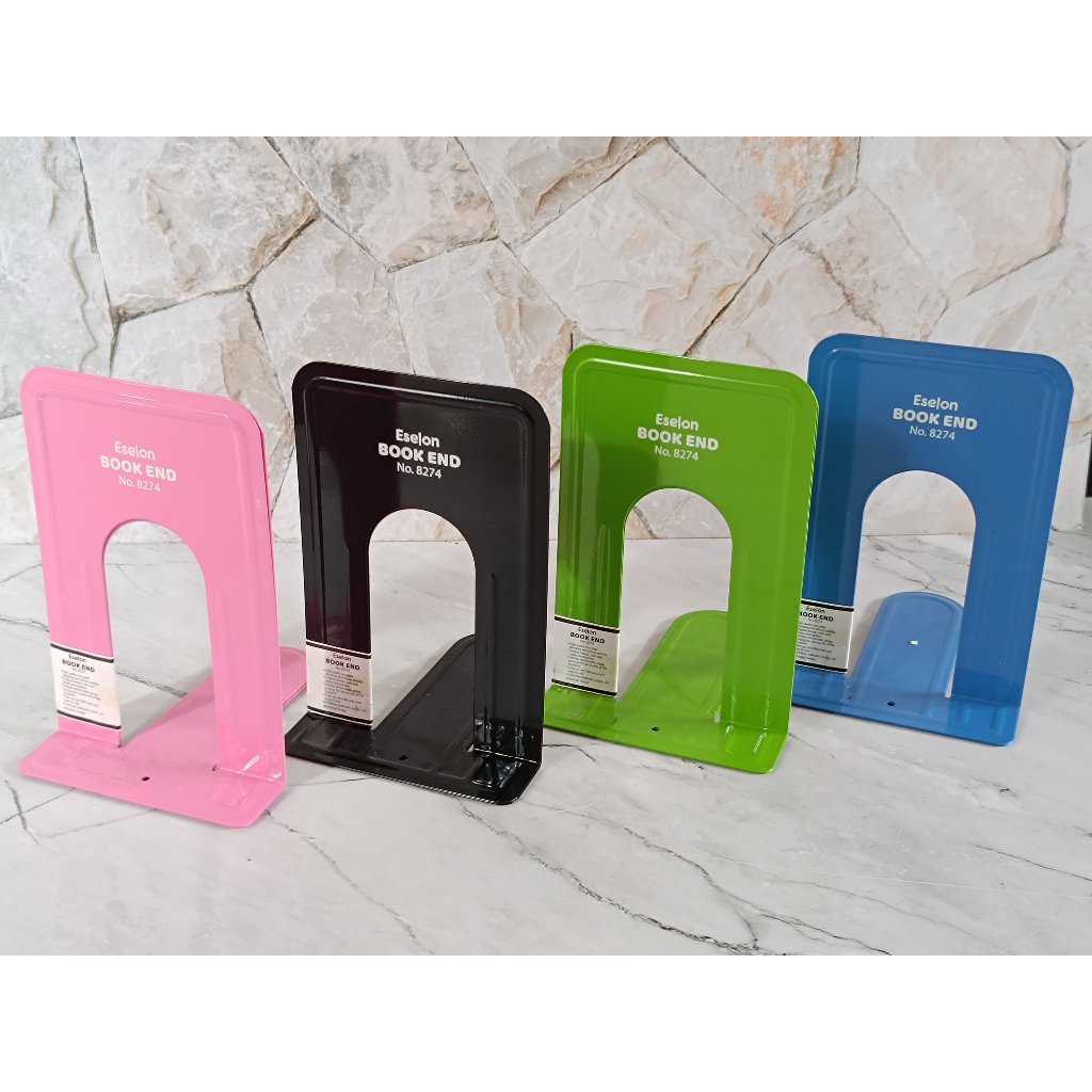 

SATU SET ( 2 BIJI ) Book End Book Stand Sandaran Buku Pembatas Buku Besi Karakter Animasi Lucu Fancy