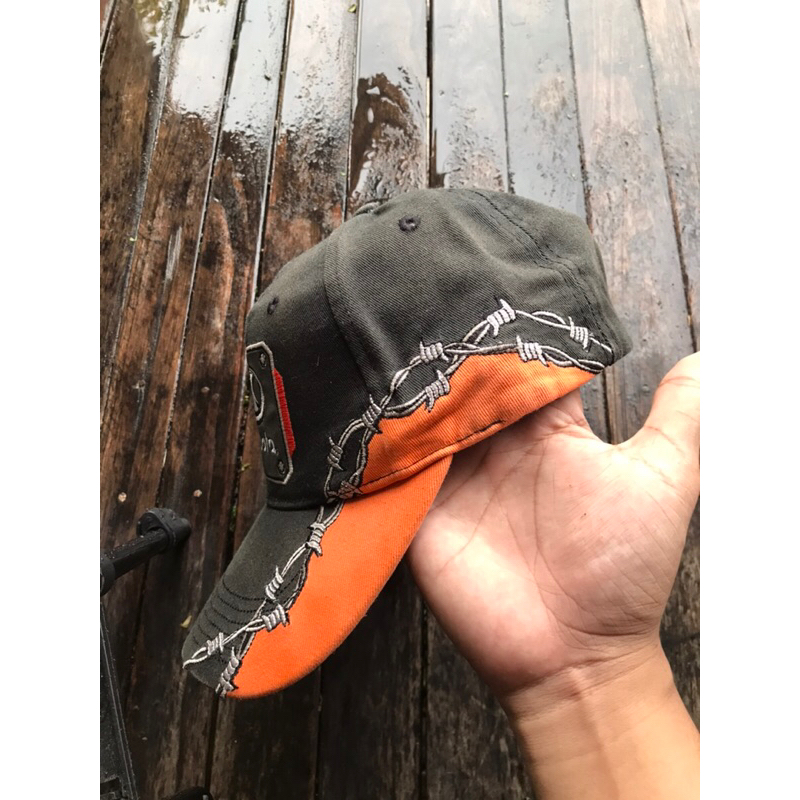 FLAME KUBOTA Y2K caps