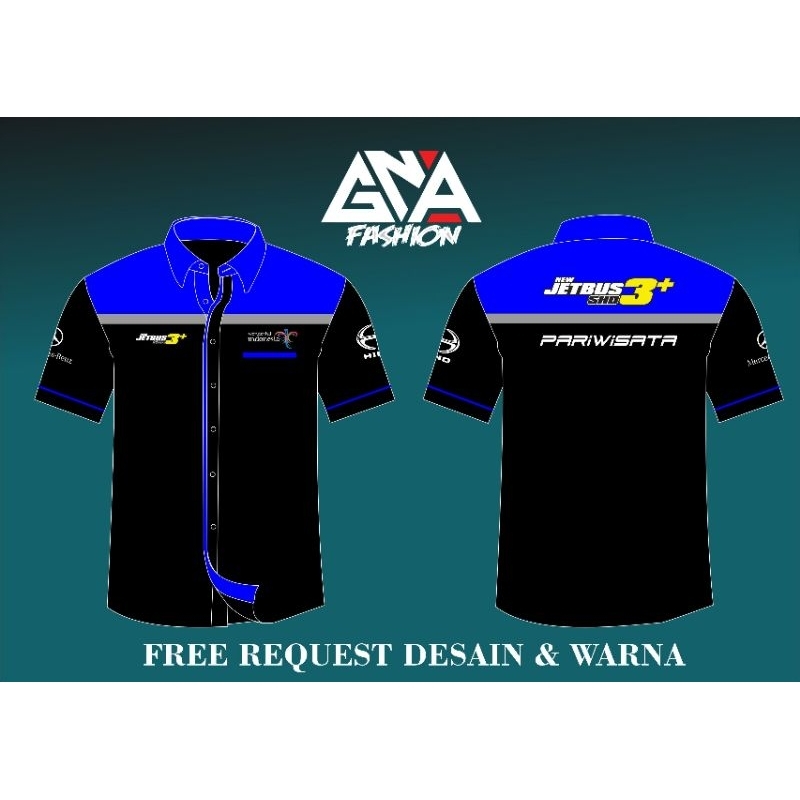 Kemeja Jetbus 3 Pariwisata