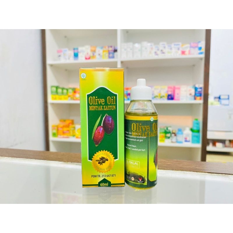 

Olive Oil Minyak Zaitun Extra Virgin Griya An nur 60 Ml