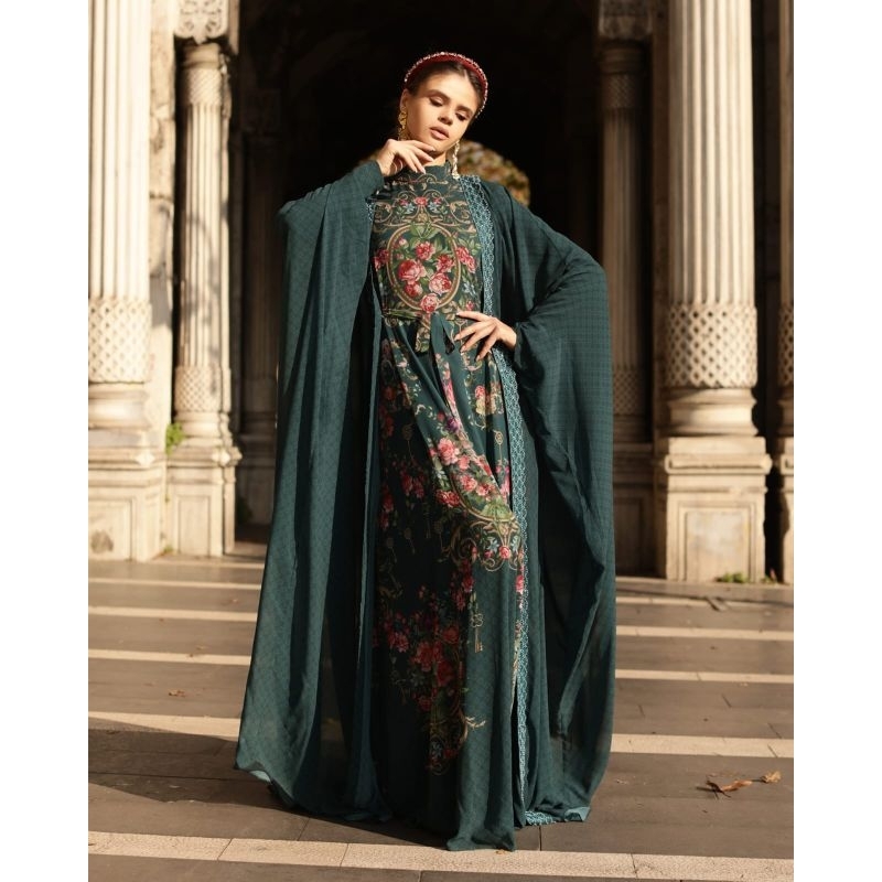 IVAN GUNAWAN PRIVE - MADELINE Gamis wanita premium bahan chiffon original by Ivan Gunawan