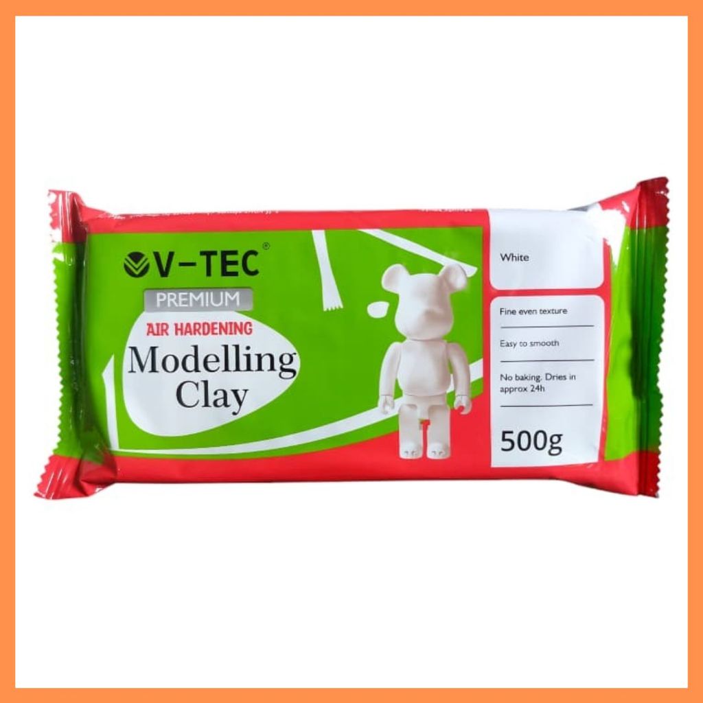 

V-TEC Modelling Clay Air Hardening White 500g