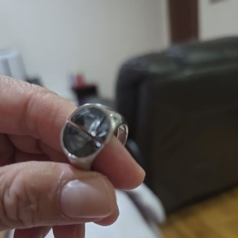 SWAROVSKI ORIGINAL CINCIN BLACK SAFIR BEKAS