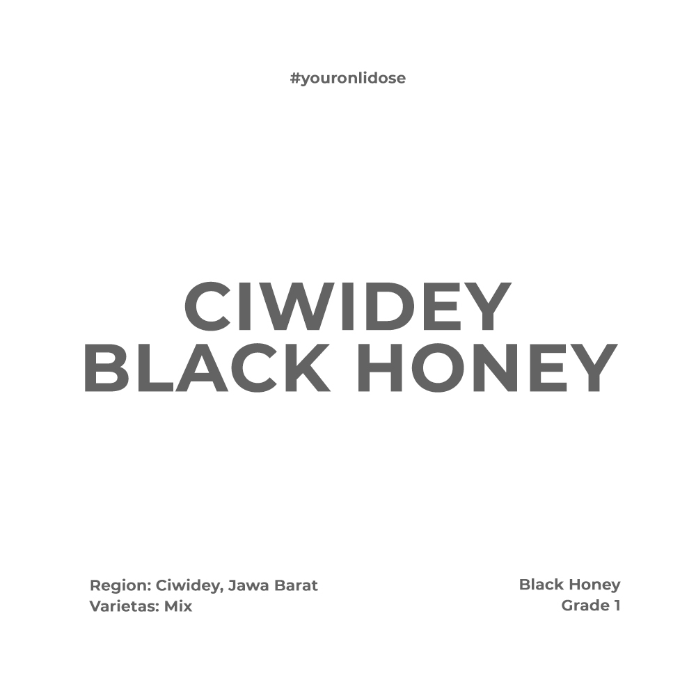 

ARABIKA CIWIDEY - BLACK HONEY - GREEN BEAN