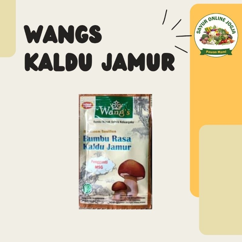 

Wangs kaldu jamur sachet - PAWON MAMI SAYUR ONLINE JOGJA