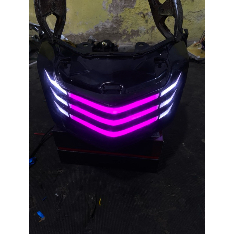 Stoplamp Custom Lazy 3 garis nmax old Fullset