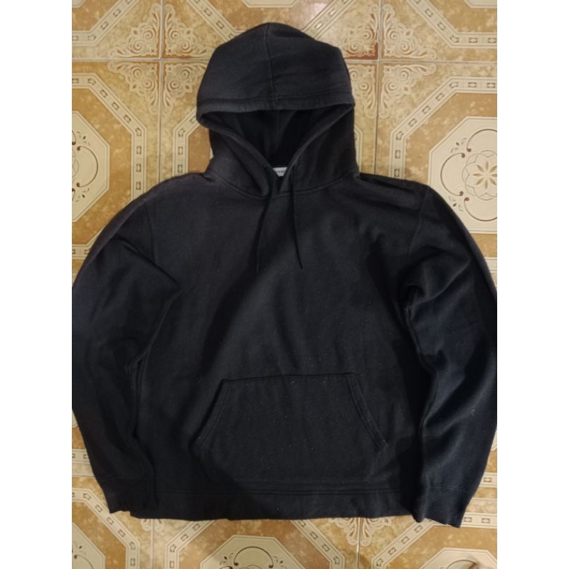 hoodie browny blank black