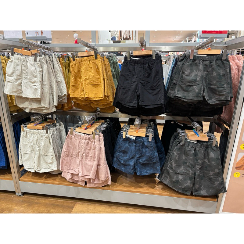 UNIQLO KIDS CELANA PENDEK GEARED