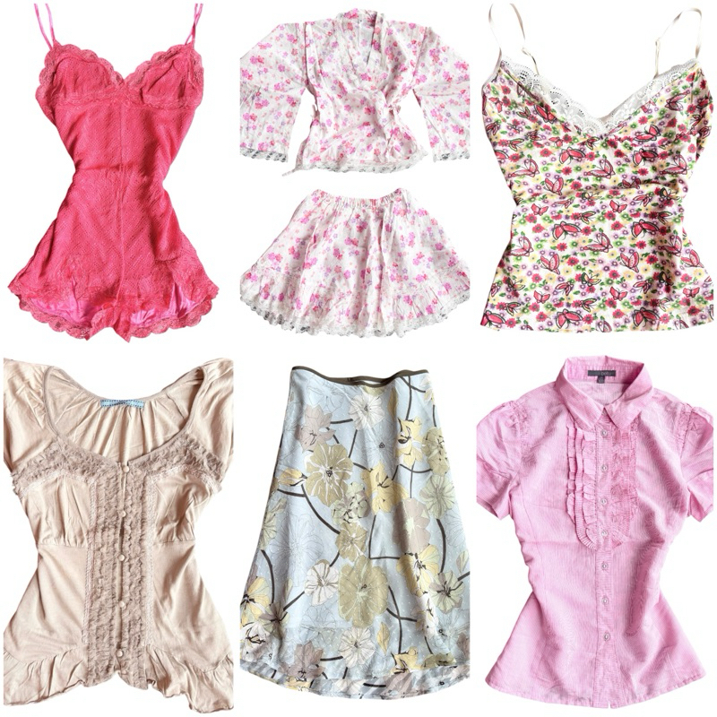 Coquette Y2k Fairycore Grunge axes femme liz lisa vintage