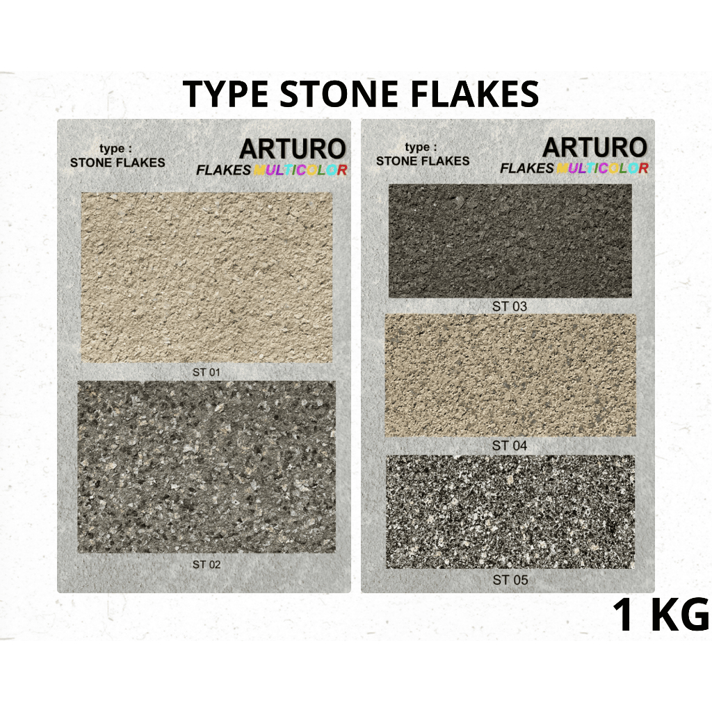 ARTURO Cat Texture Type Stone Flakes 1 KG (KLG)